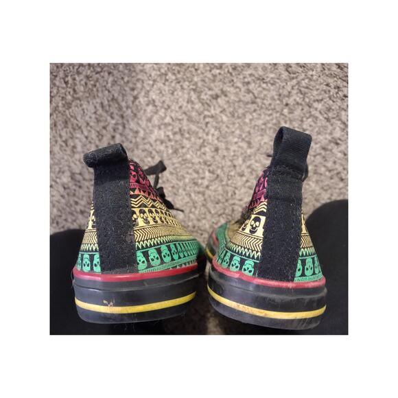 Hot Topic Rasta Sneakers - Picture 7 of 7